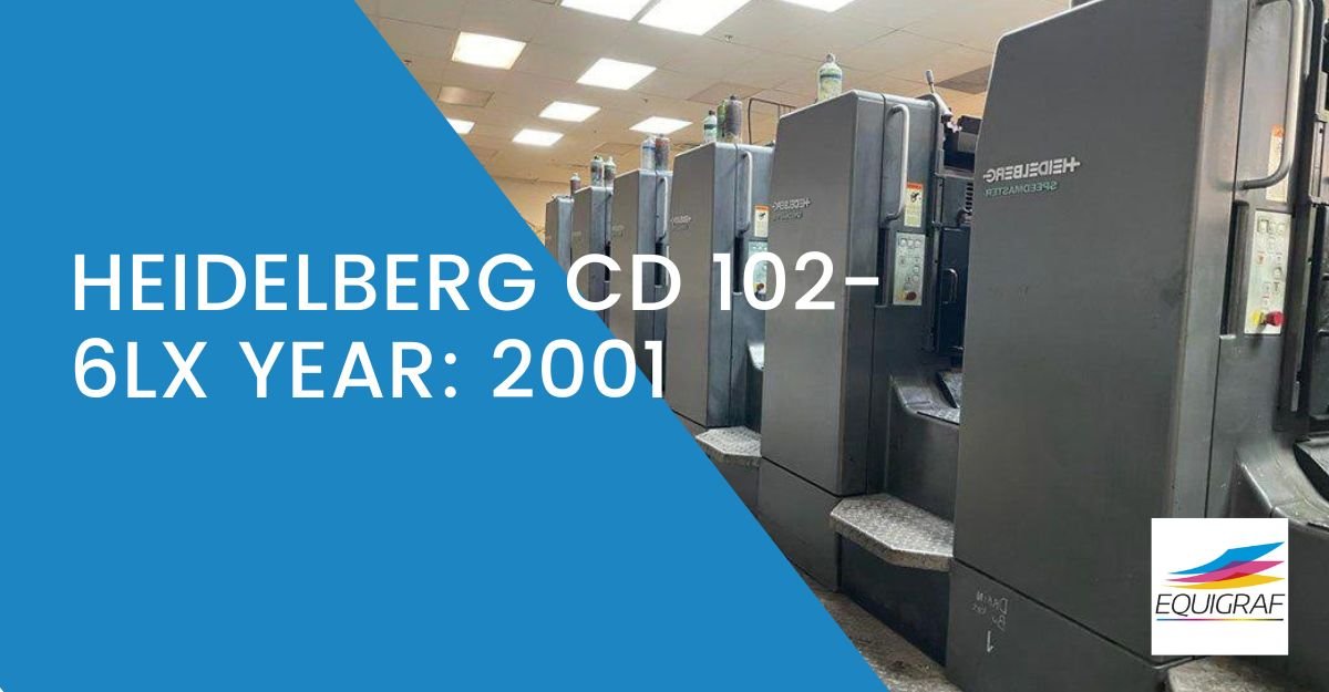 Heidelberg CD 102-6LX Year 2001