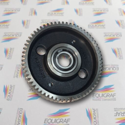 Gear M3.040.011 Grooved ball bearing 00.520.2189 Circlip 00.510.0126