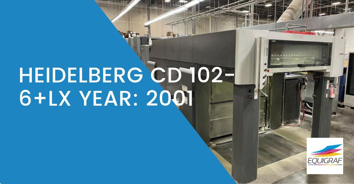 Heidelberg CD 102-6+LX Year: 2001